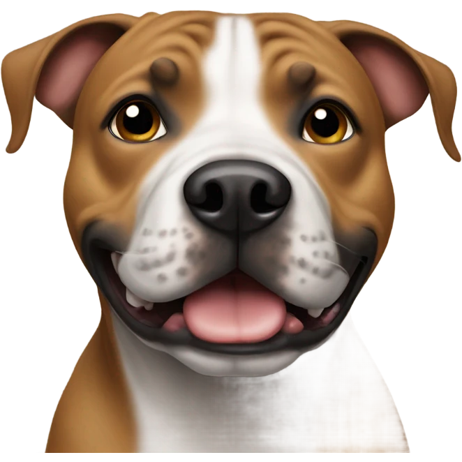 Staffy dog  emoji