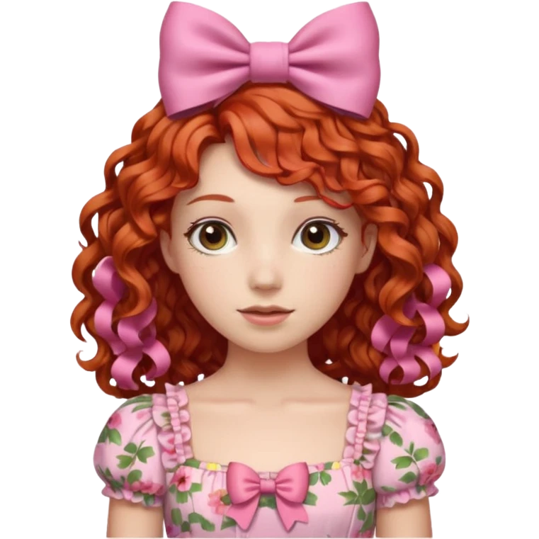 🧑🏻‍🦱🎀🌸 emoji