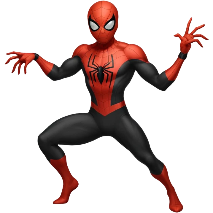 homen aranha de viuva negra emoji