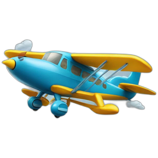 Un serpent qui conduit un avion qui a des ailes emoji