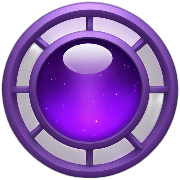 a purple portal to another galaxy emoji