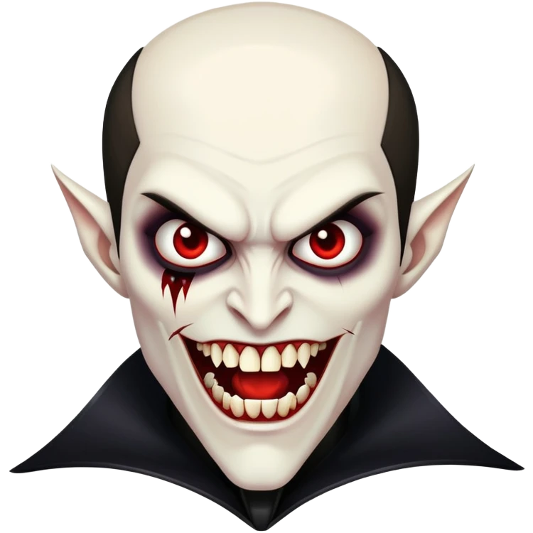 Gothic vampire emoji