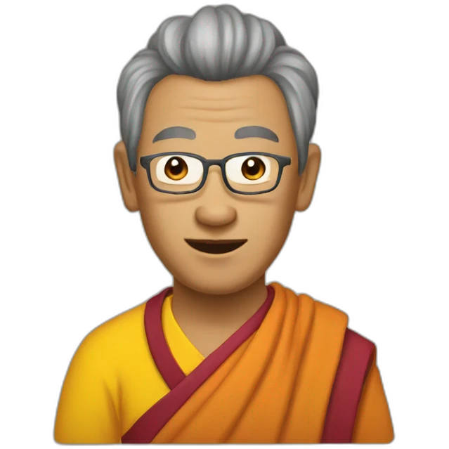 Dalaï lama emoji