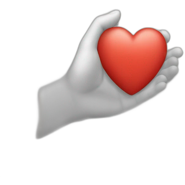 mano con el meñique indice y corazon levantados emoji