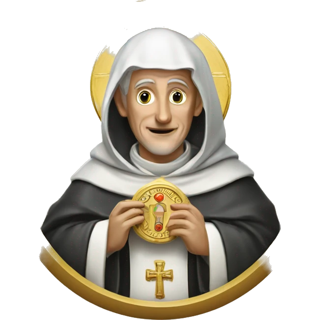 saint benedictus medalion emoji