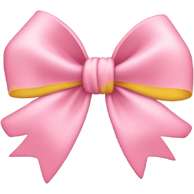 🎀+💛 emoji