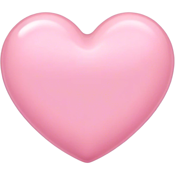 baby pink heart emoji