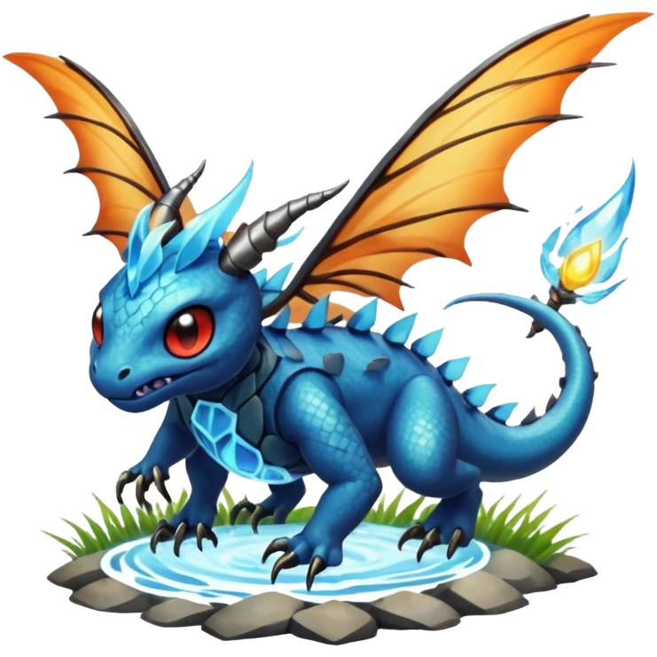 Elemental Bug-Fairy-Water-Electric-Fire-Ground-Rock-Steel-Grass-Flying-Dragon-Fighting-type natural realistic elegant cool handsome beautiful pretty badass Pokémon-Fakémon-creature emoji