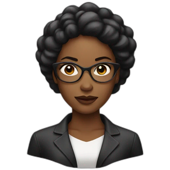 Feminist black power emoji