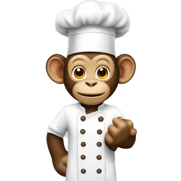 monkey chef emoji
