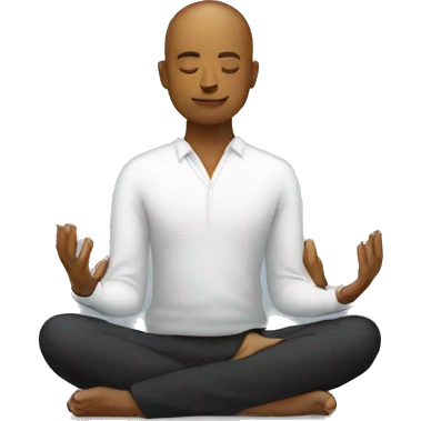 ceo meditating emoji