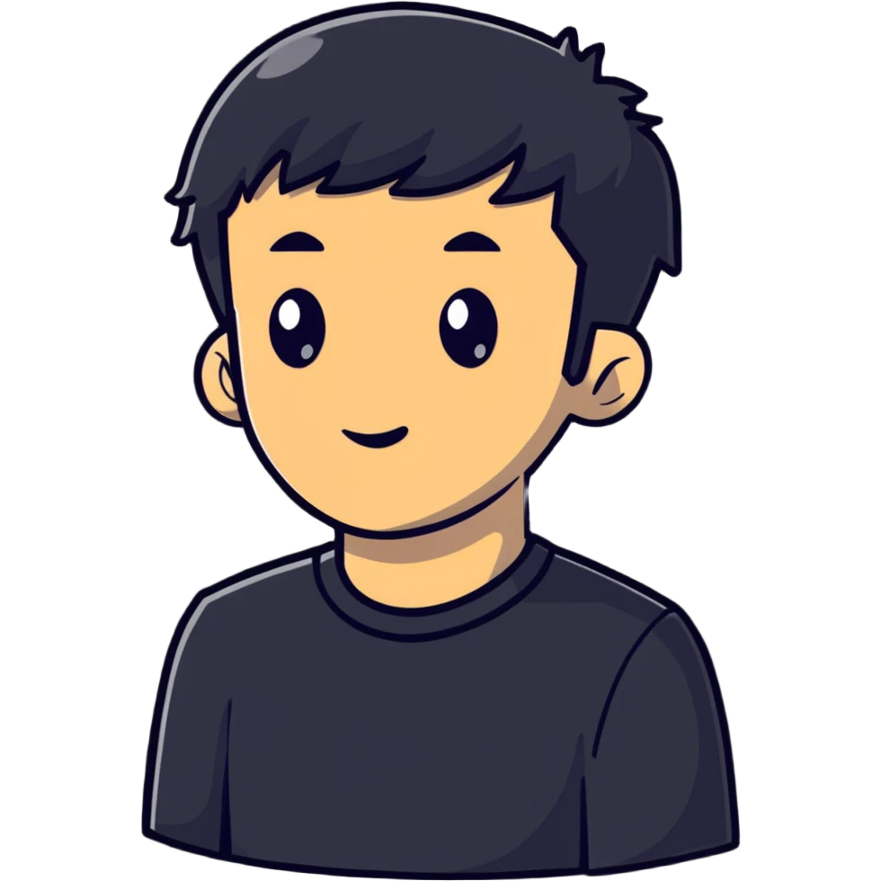A guy with short girl emoji