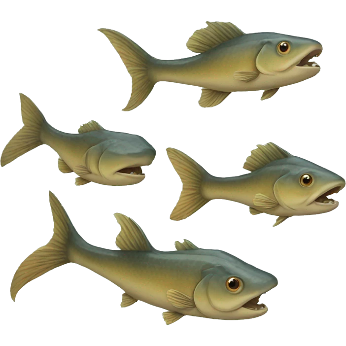prehistoric fish emoji