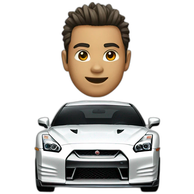 Nissan gtr emoji