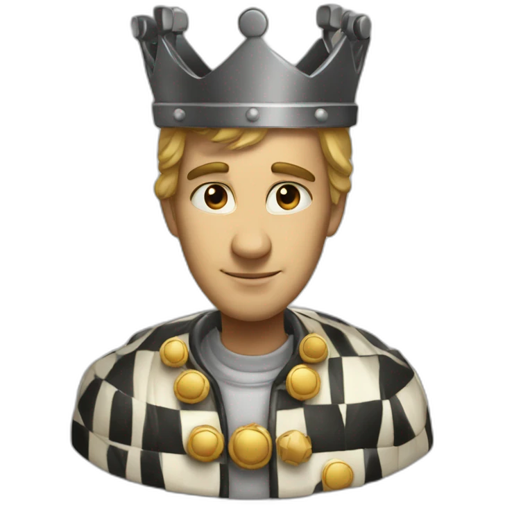 Chess king emoji