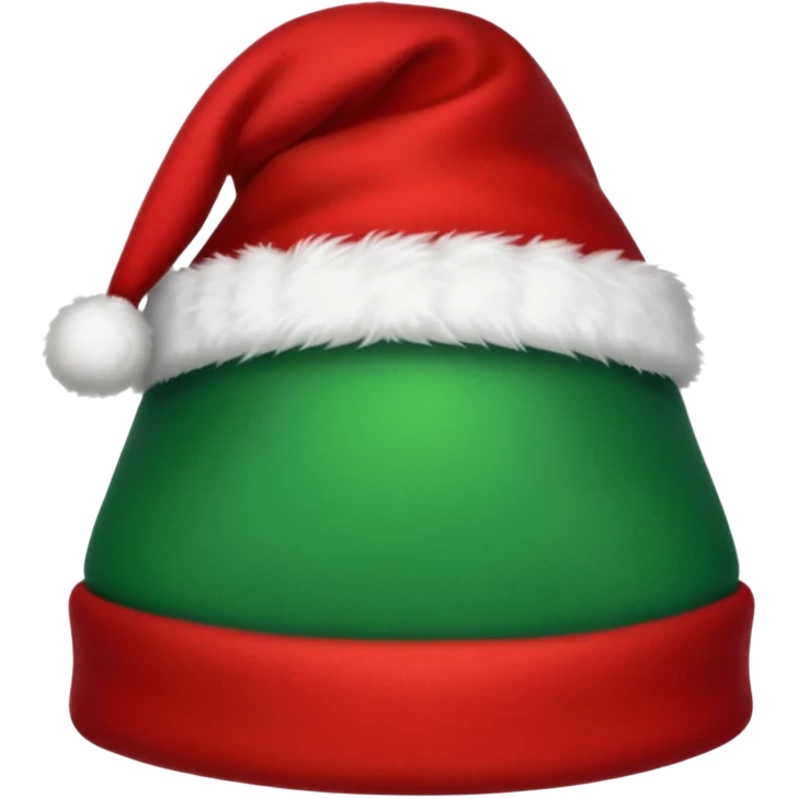 A cute Christmas hat with no santa emoji