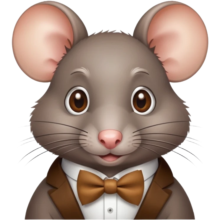 rat wearing s bor emoji
