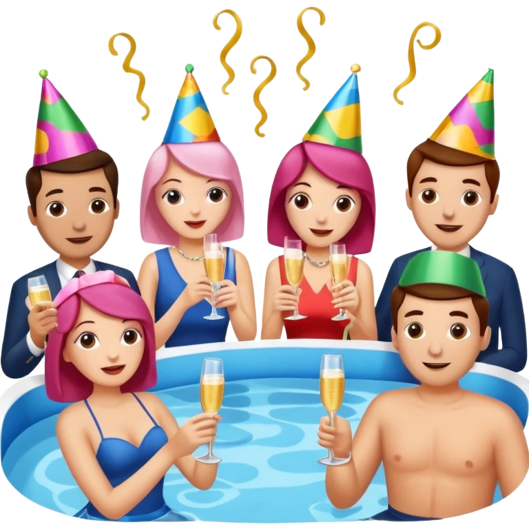 SPAM CANNED MEAT CORPORATE pool SUMMER KICKOFF PARTY emoji