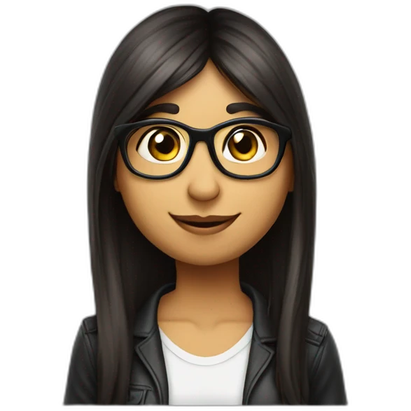 Mia khalifa saying hi emoji