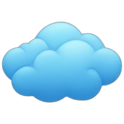 blue-sky emoji