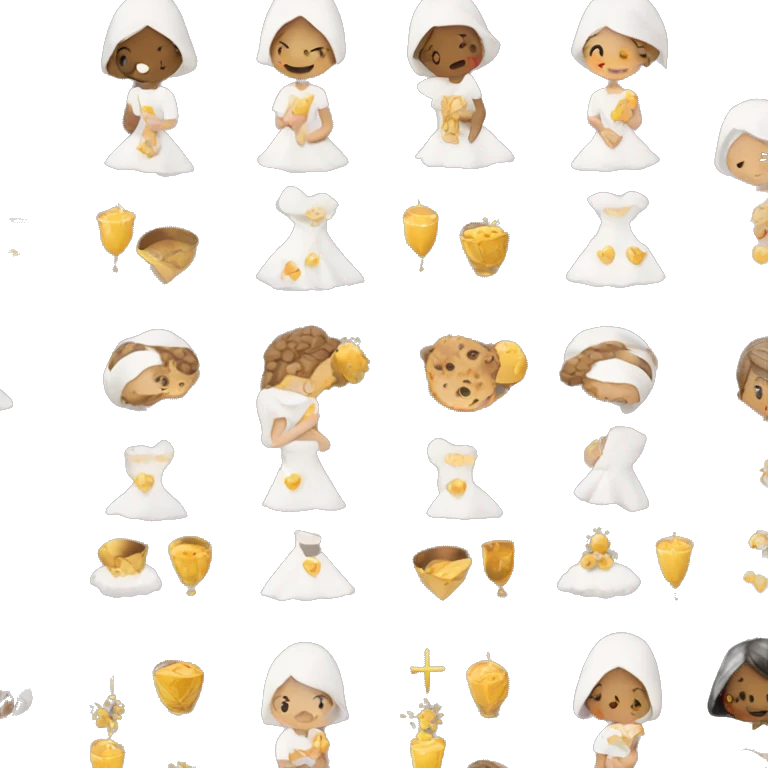 girl communion emoji