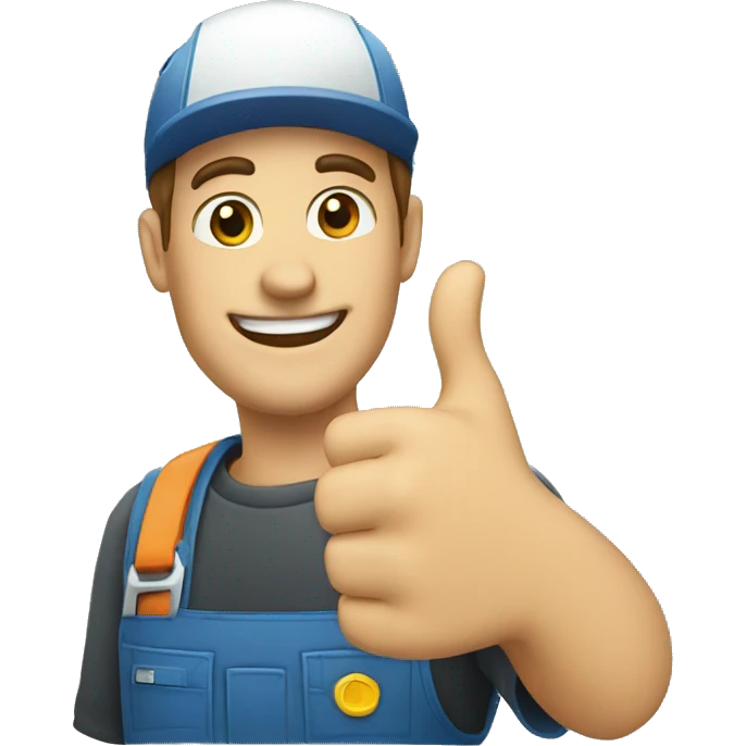 mechanic thumbs Up emoji