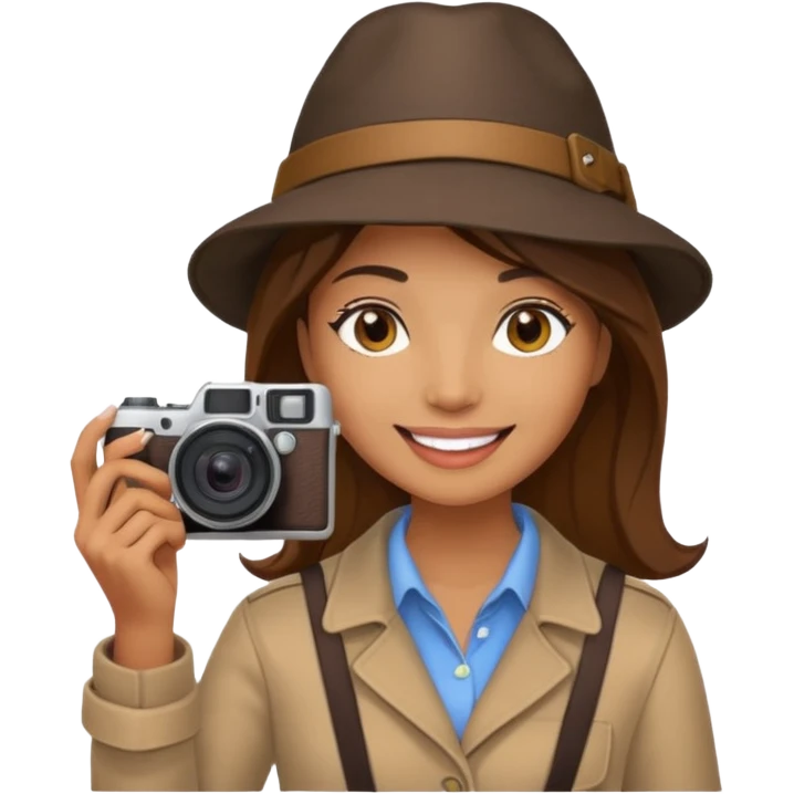 woman Street Photographer emoji