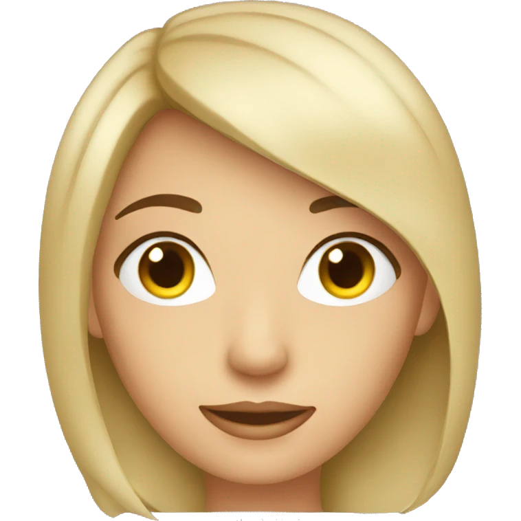 a beautiful girl behind the wheel in car emoji