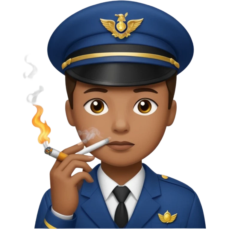 Dg employee smoking  emoji