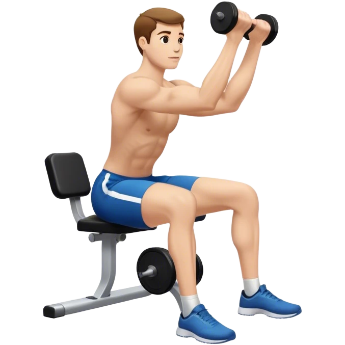 seated calf raise exercise emoji