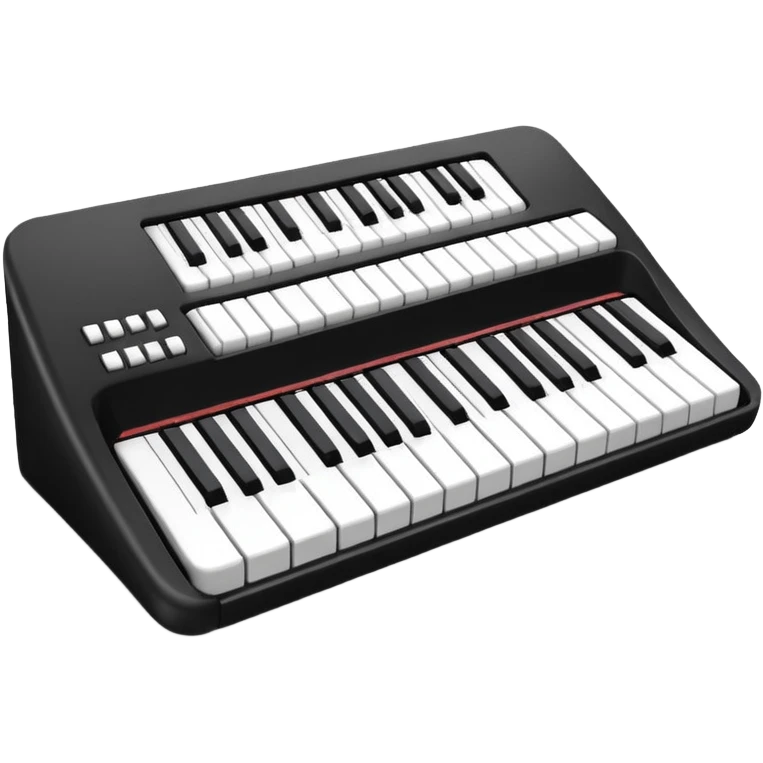 Teclado musical básico emoji
