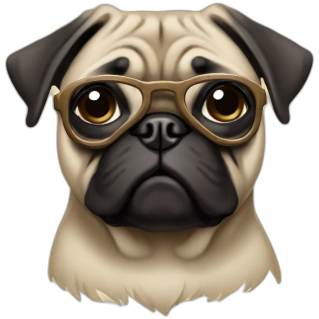 pug hippie joint emoji