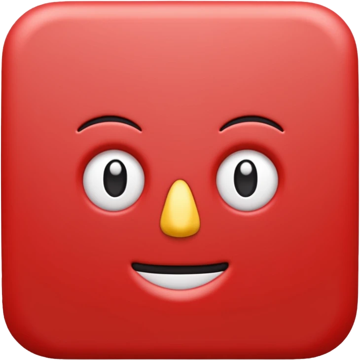 “CONTENT” written in red emoji