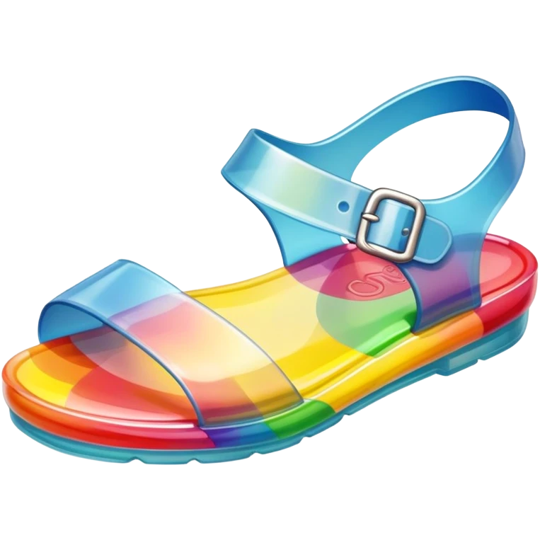 jelly bean sandals emoji