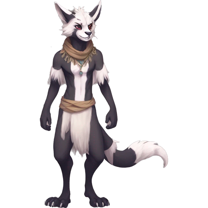 anthro vernid full body fursona by LiLaira emoji