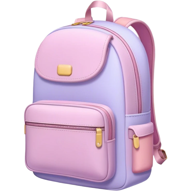 pastel backpack emoji