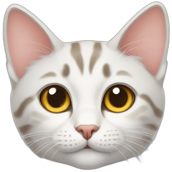 domestic shorthair cat emoji