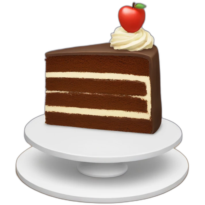 Cake for teacher emoji