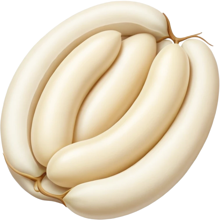 One White bean emoji