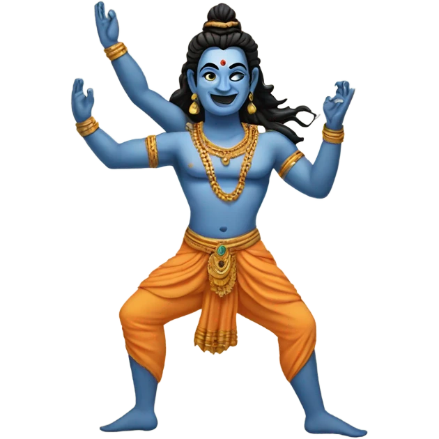 Dancing Shiva emoji