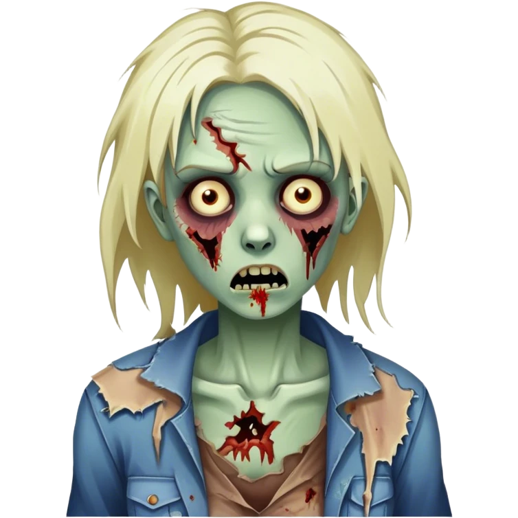 Woman zombie emoji