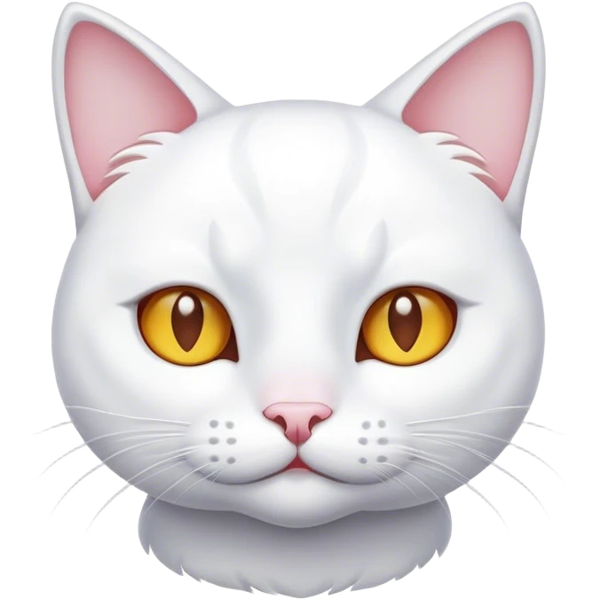 White cat  emoji