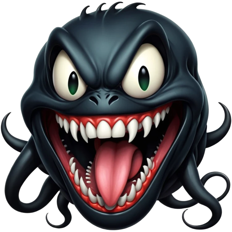 Venom's face emoji