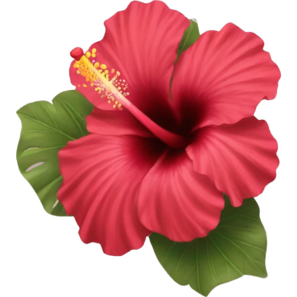 Hibiscus  emoji