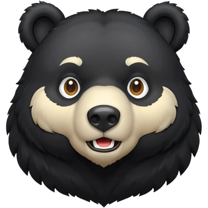 Black bear emoji
