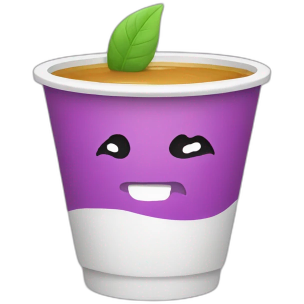 Cup of lean emoji