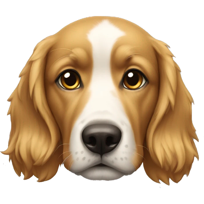 un chien emoji