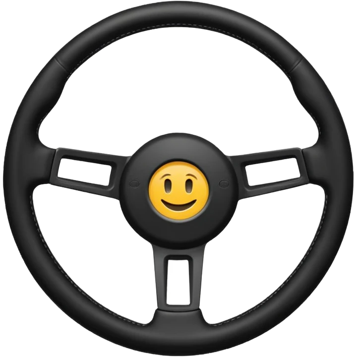 steering wheel emoji