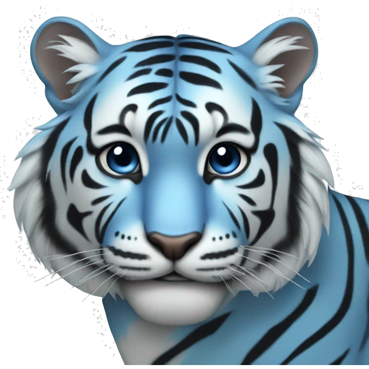 Blue Tiger emoji
