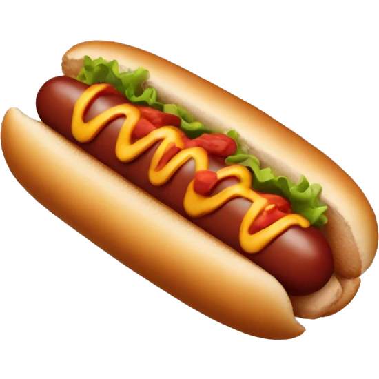 Spicy hotdog  emoji